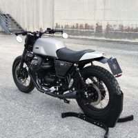 Paracilindri Per Moto Guzzi V7 E V9 - Protezione Motore In Ferro, Diametro 25mm